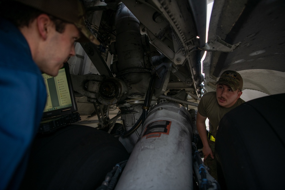 437th MXG prepares 24 C-17s for mission generation exercise