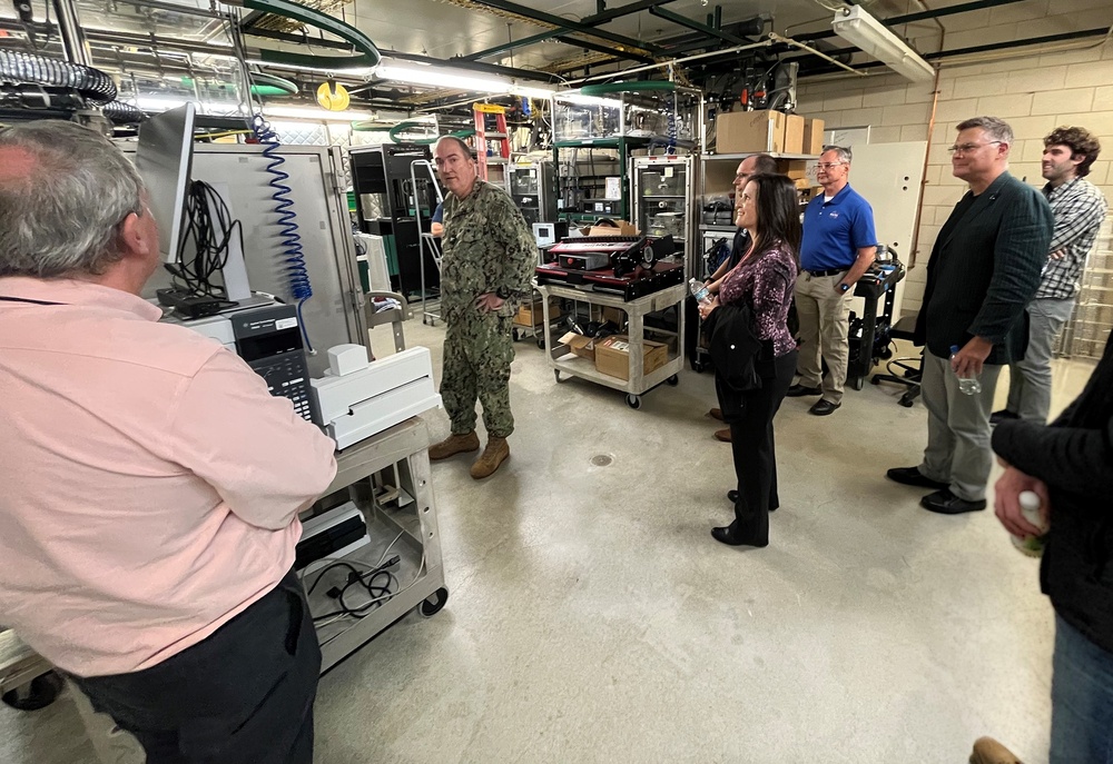 NASA team visits NAMRU-D
