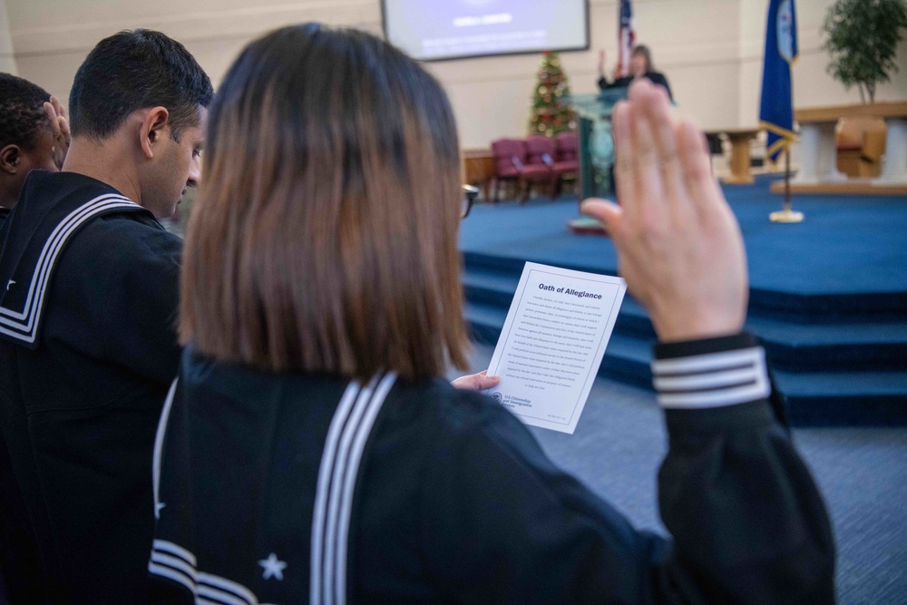 Naturalization Ceremony at RTC