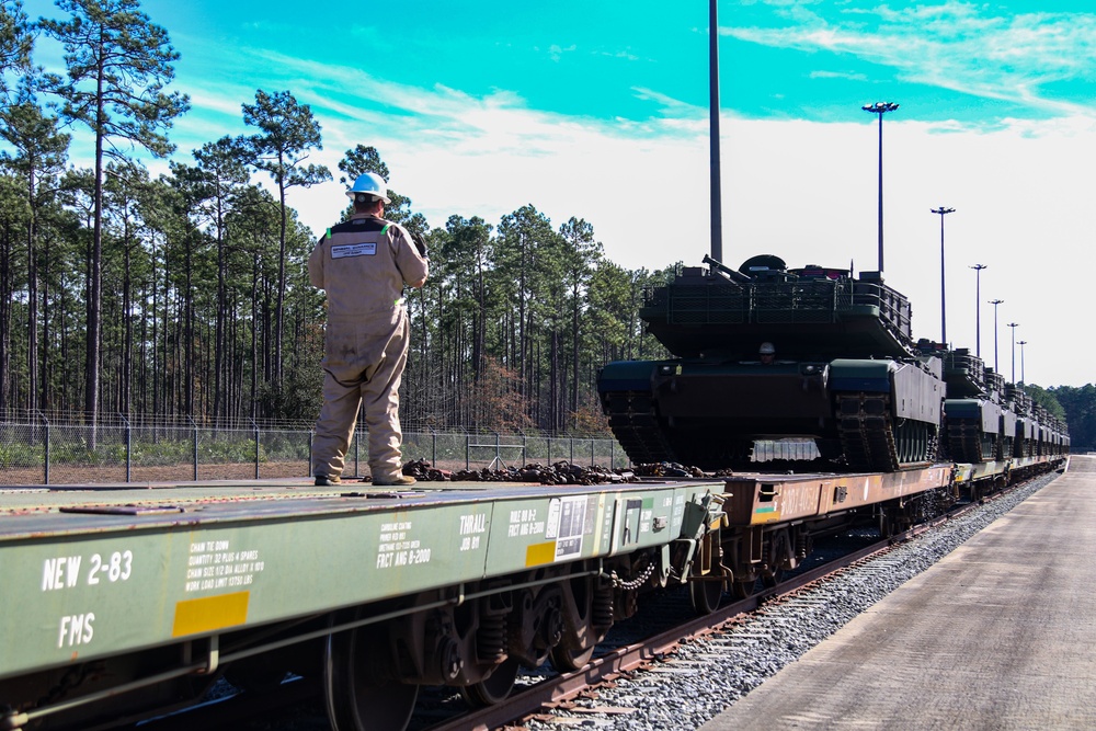 Raider Brigade receives M1A2 SEPv3 Abrams tanks