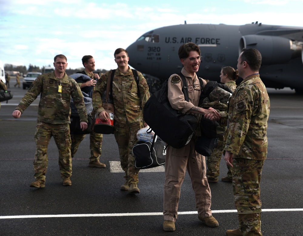 Team McChord Airmen return from deployment