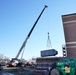 Generator Crane Lift at Quantico Wargaming and Analysis Center