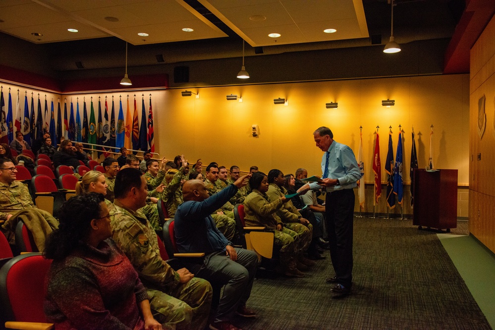 673 WSA receives customer service training