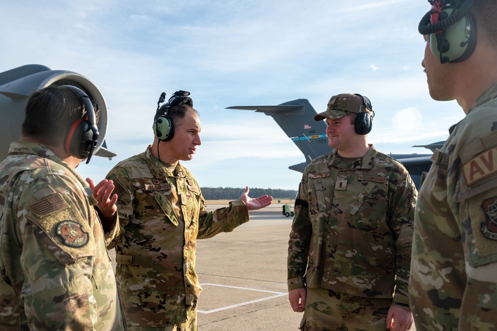 436th OG Aircrew return aircraft to Dover AFB fleet