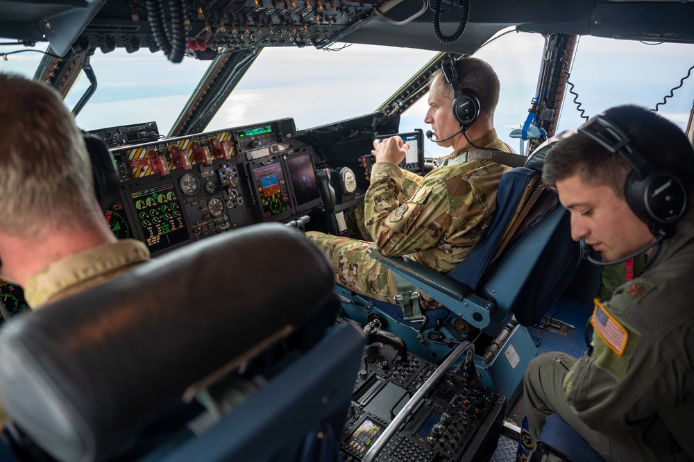 436th OG Aircrew return aircraft to Dover AFB fleet