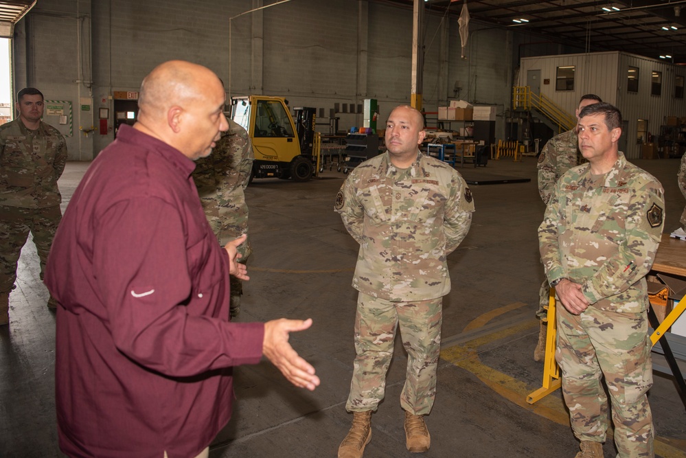 8th Air Force leadership visits Dyess