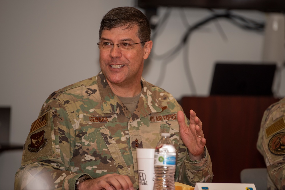 8th Air Force leadership visits Dyess