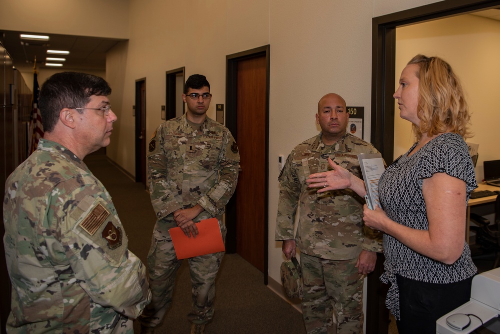 8th Air Force leadership visits Dyess