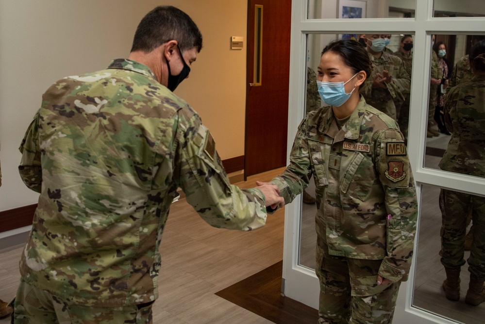 8th Air Force leadership visits Dyess