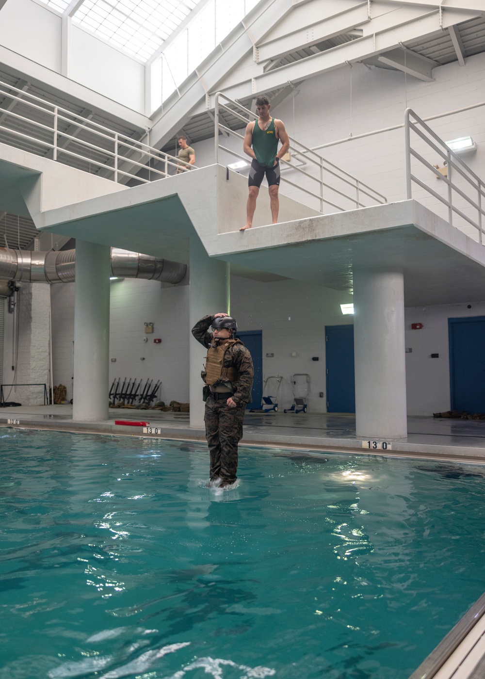 26th MEU conducts pool screener during VBSS course