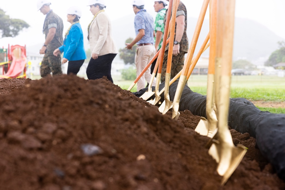 Mokapu Elementary Groundbreaking Ceremony, MCBH