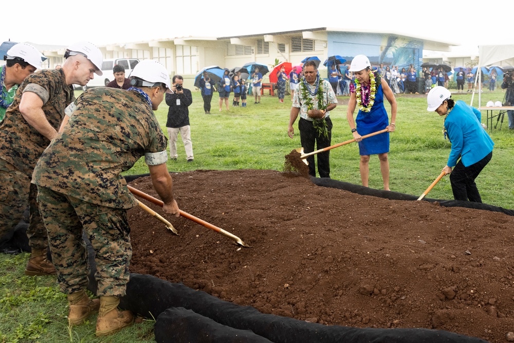 Mokapu Elementary Groundbreaking Ceremony, MCBH