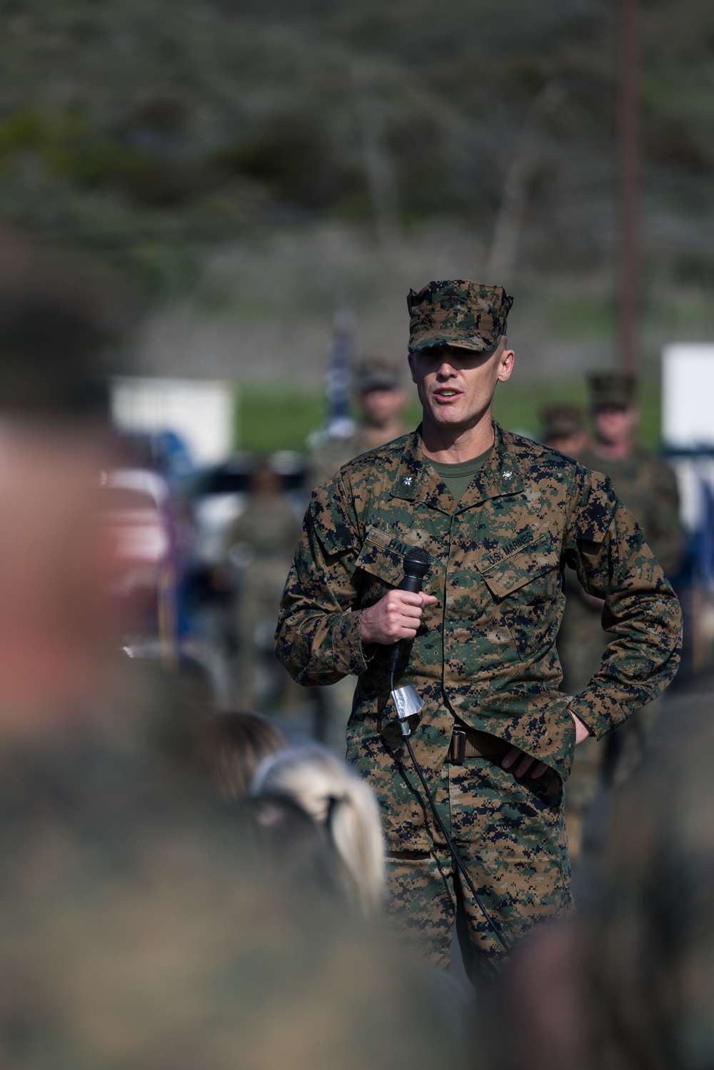 2nd Bn., 5th Marines holds change of command ceremony