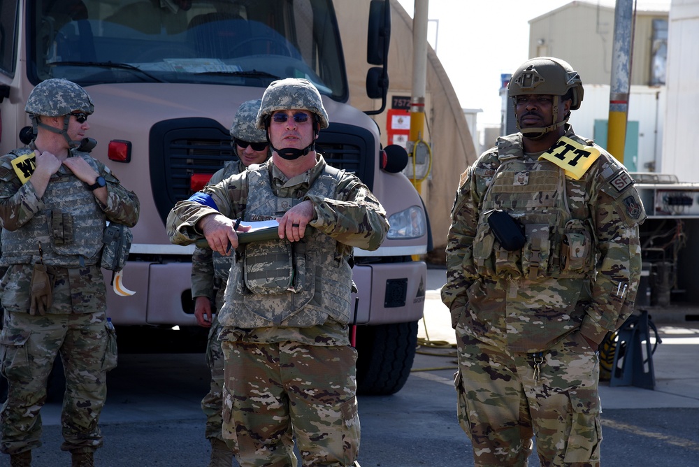 380th Air Expeditionary Wing Mass Casualty Exercise
