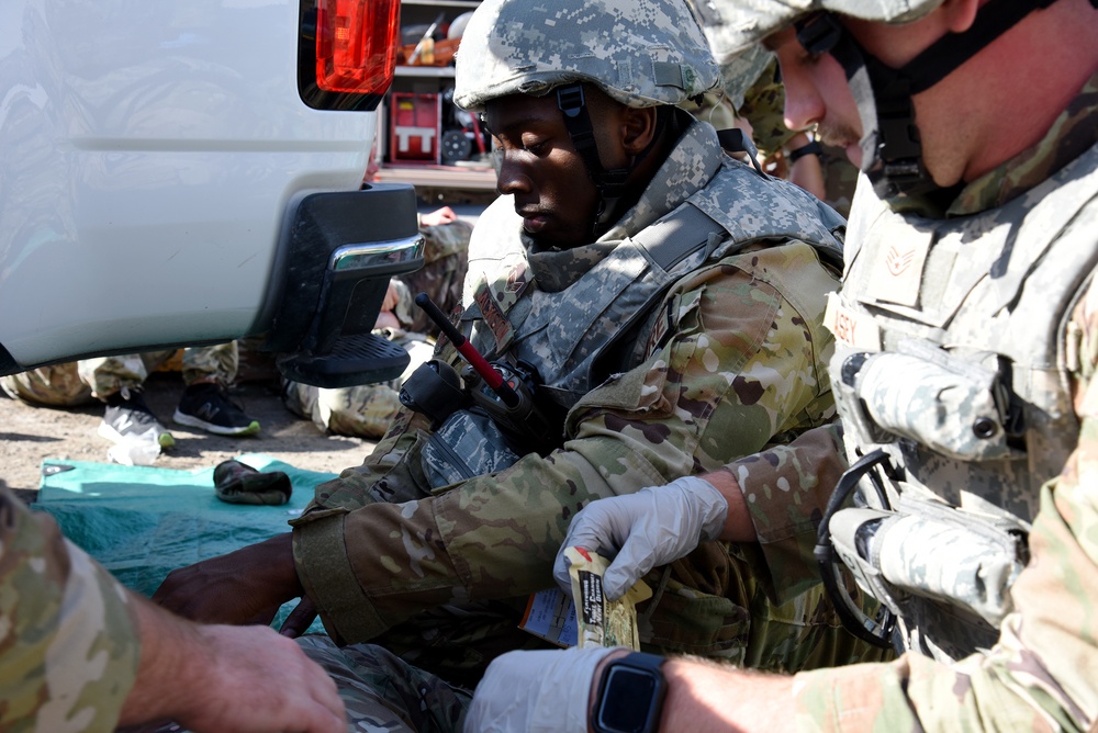 380th Air Expeditionary Wing Mass Casualty Exercise