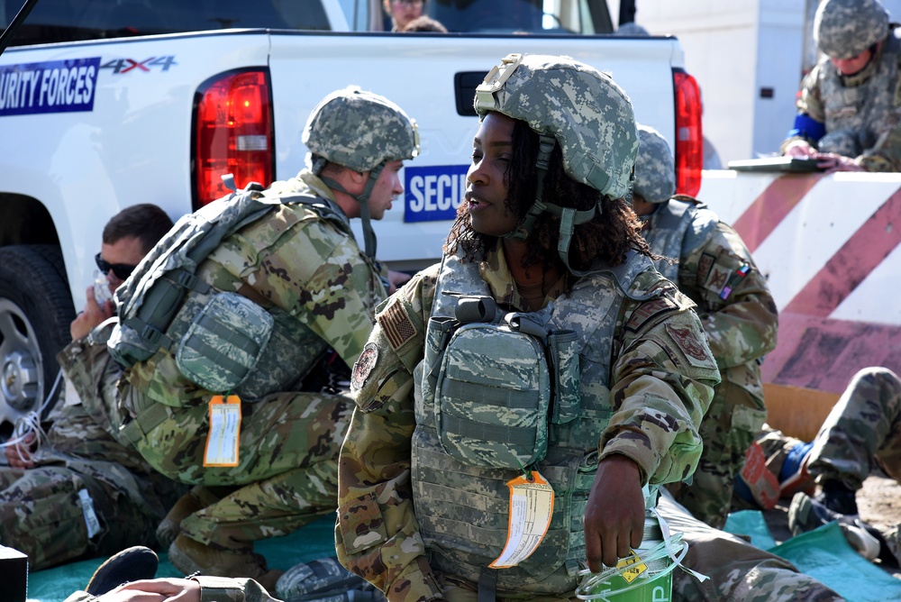 380th Air Expeditionary Wing Mass Casualty Exercise