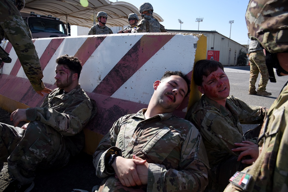 380th Air Expeditionary Wing Mass Casualty Exercise