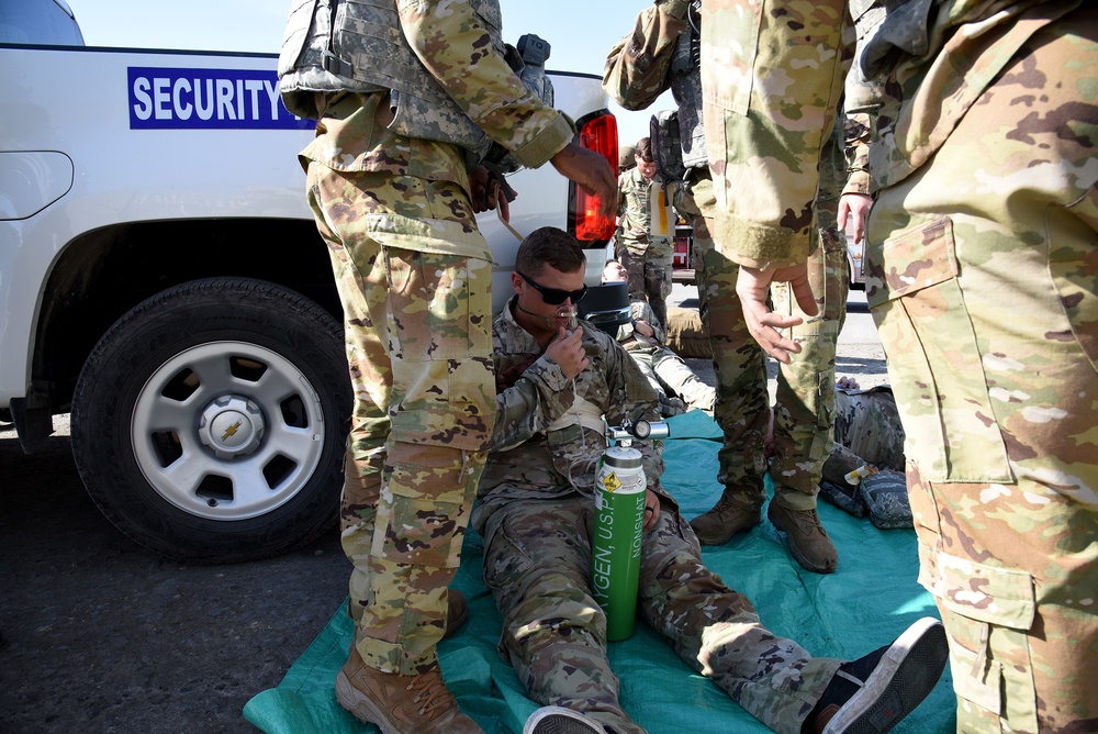 380th Air Expeditionary Wing Mass Casualty Exercise