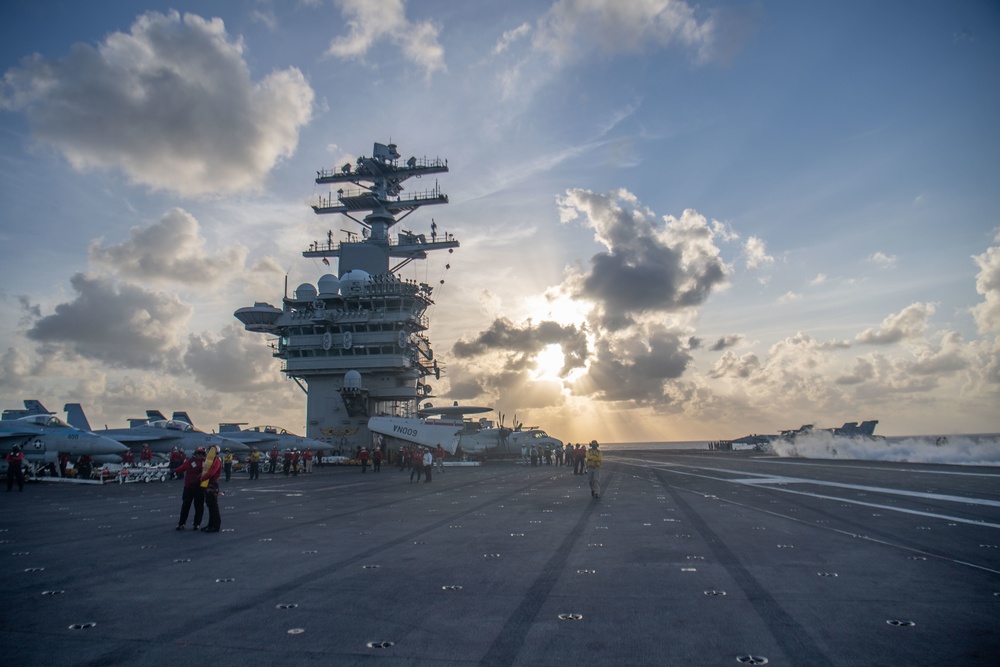 Nimitz Conducts Flight Operations