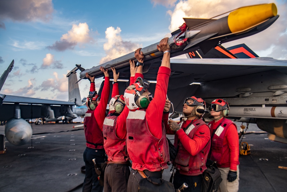 Nimitz Conducts Flight Operations