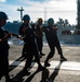 Sailors Heave Around Line