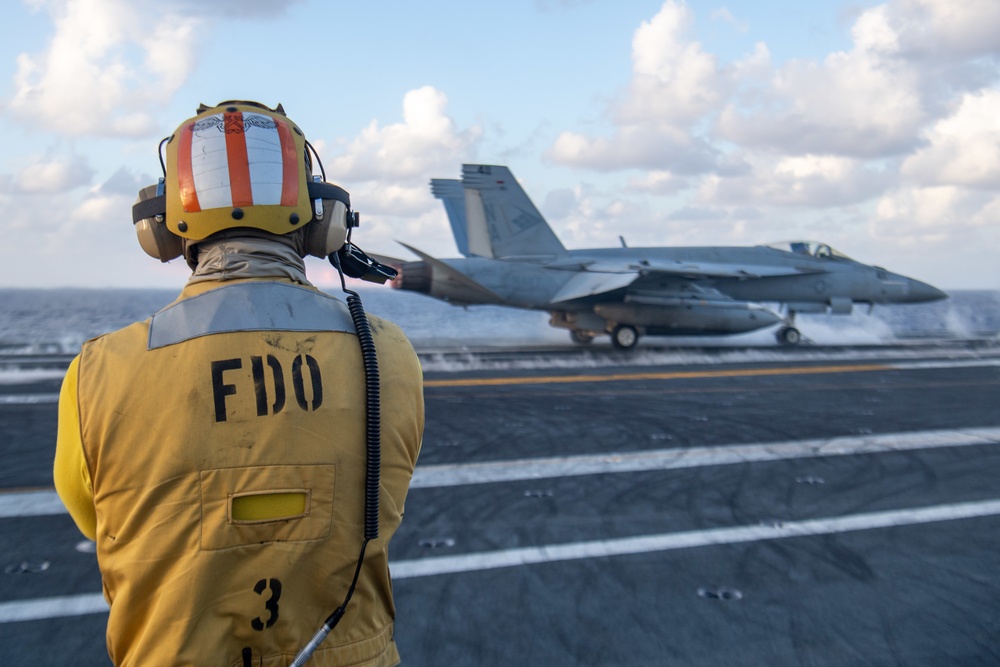 Nimitz Conducts Flight Operations