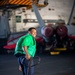 U.S. Navy Sailor Moves Pallet Jack