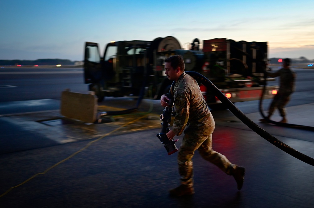 JB Charleston launches 24 C-17s, demonstrates warfighting capabilities during mission generation exercise