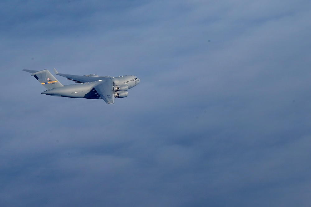 JB Charleston launches 24 C-17s, demonstrates warfighting capabilities during mission generation exercise