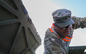 Soldiers Conduct Preventive Maintenance Checks and Services at Joint Readiness Training Center