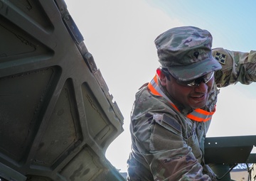 Soldiers Conduct Preventive Maintenance Checks and Services at Joint Readiness Training Center