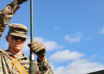 Soldiers Conduct Preventive Maintenance Checks and Services at Joint Readiness Training Center