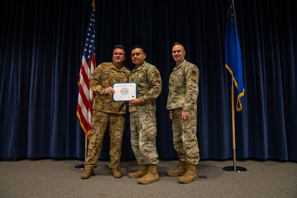 Airmen From the 152nd AW Receive CCAF Diplomas