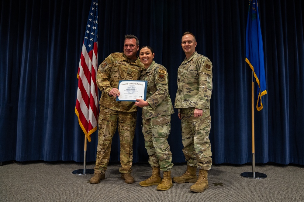 Airmen From the 152nd AW Receive CCAF Diplomas