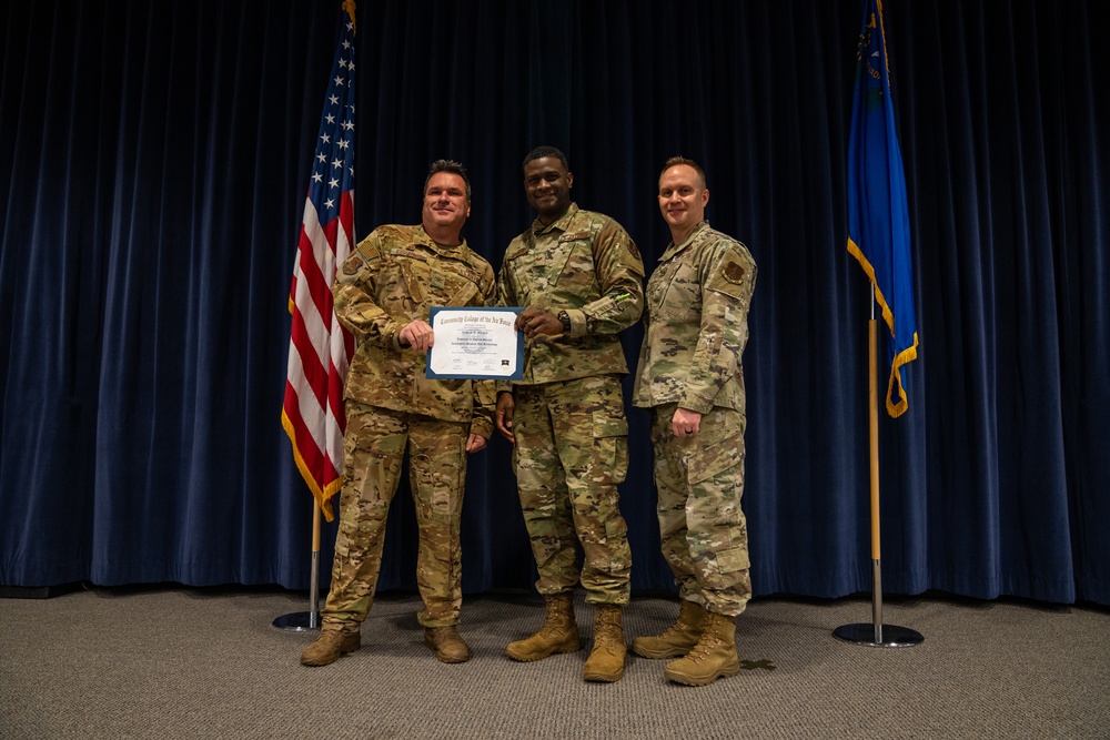 Airmen From the 152nd AW Receive CCAF Diplomas