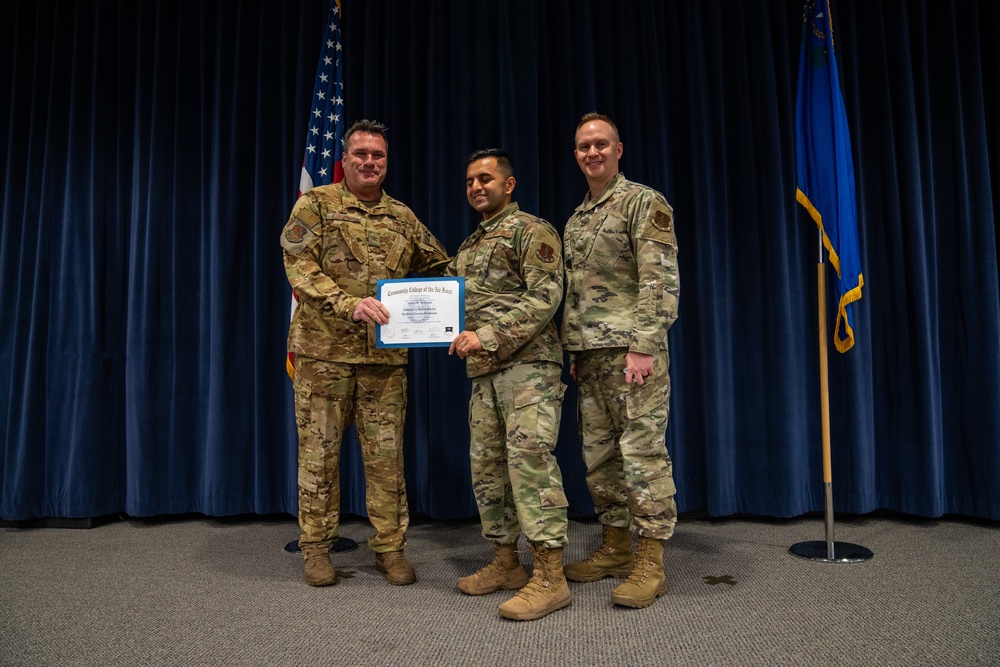 Airmen From the 152nd AW Receive CCAF Diplomas