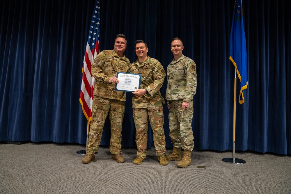 Airmen From the 152nd AW Receive CCAF Diplomas