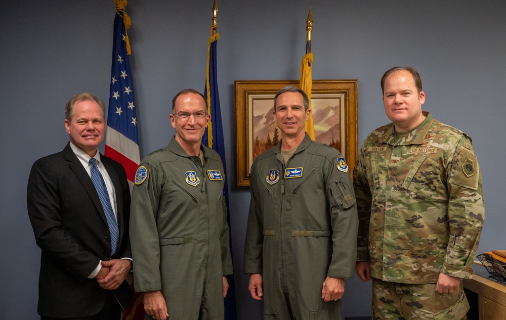 Lt. Gen. John Healy visits JBER
