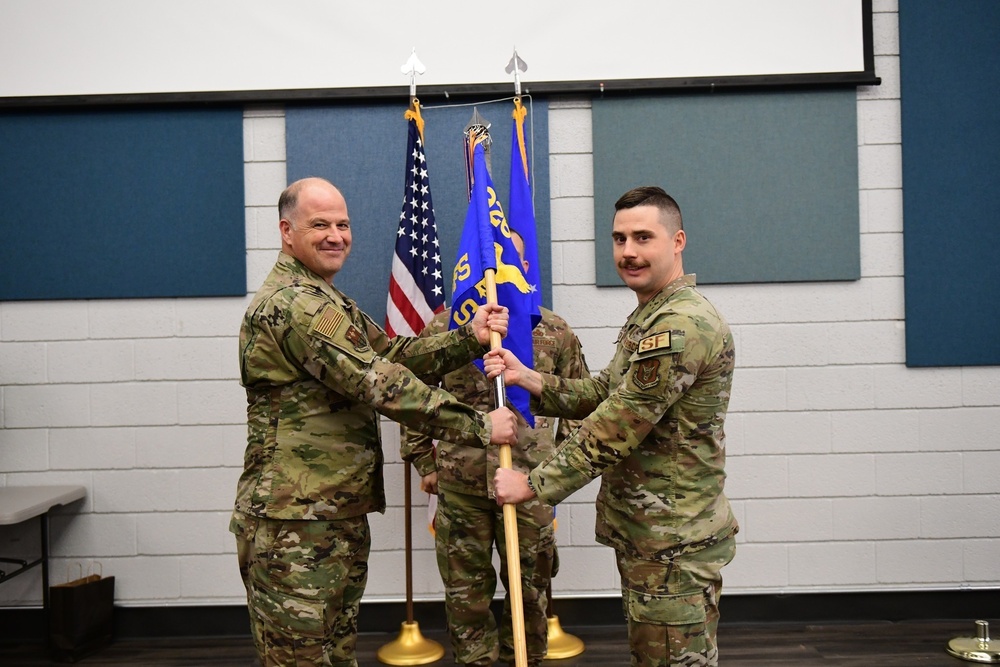 926th Security Forces Squadron Assumption of Command ceremony