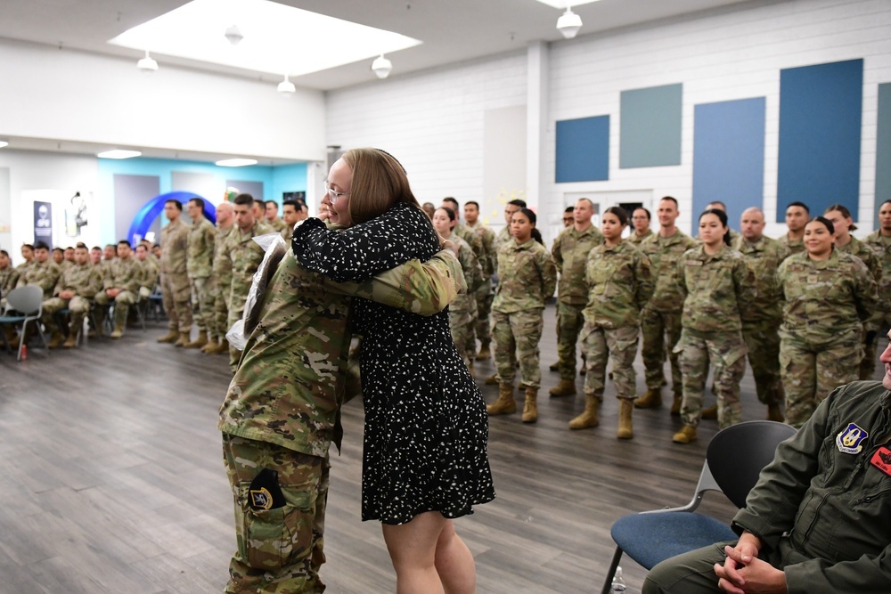 926th Security Forces Squadron Assumption of Command ceremony