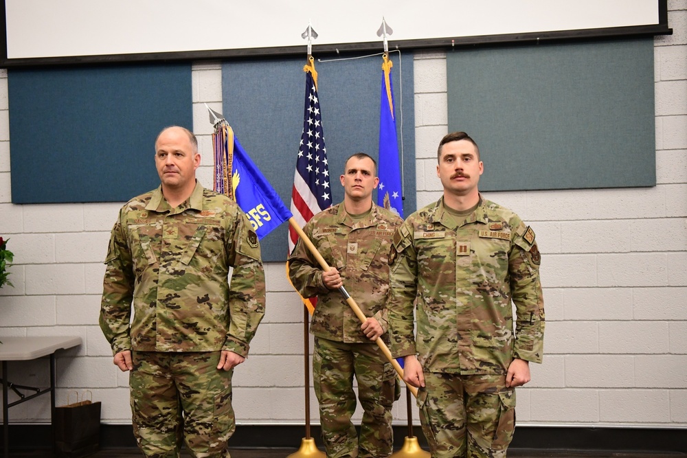 926th Security Forces Squadron Assumption of Command ceremony