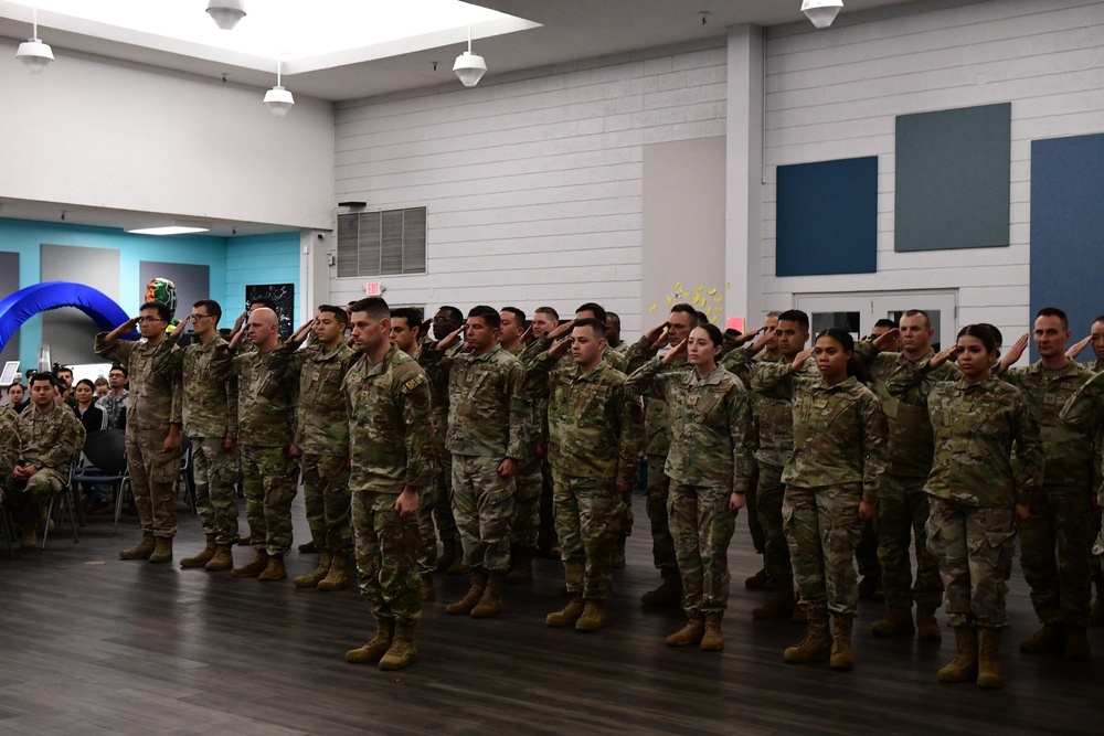 926th Security Forces Squadron Assumption of Command ceremony