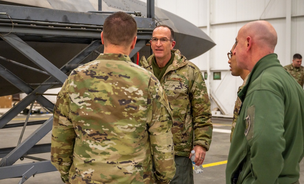 Lt. Gen. John Healy visits JBER