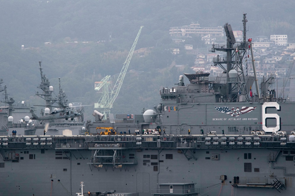 USS America (LHA 6) Conducts Flight Operations