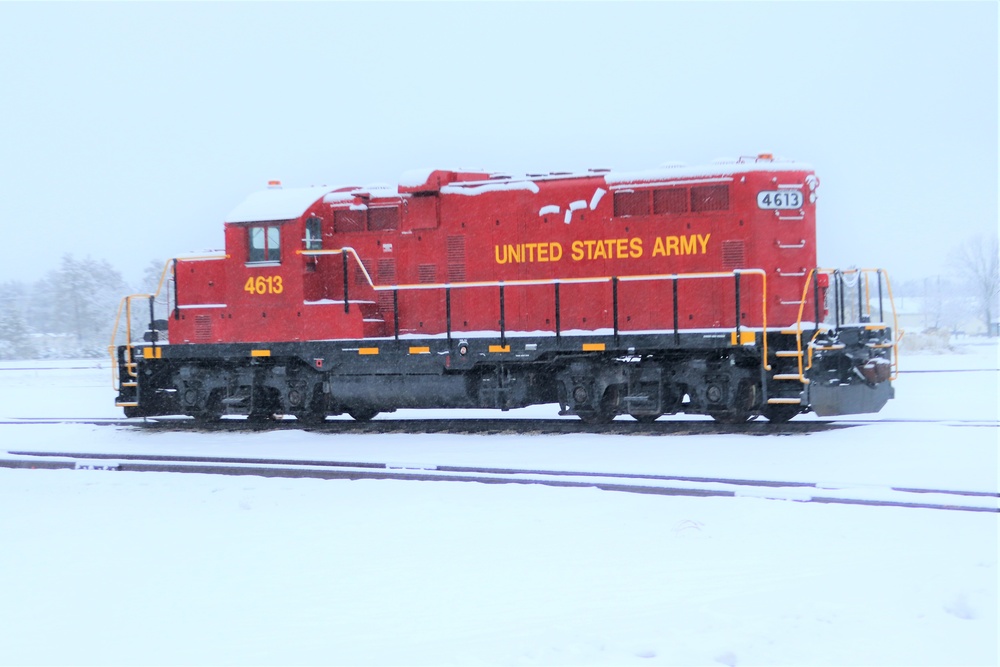 Locomotive at Fort McCoy