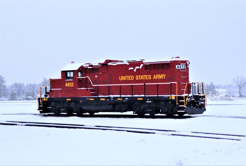 Locomotive at Fort McCoy