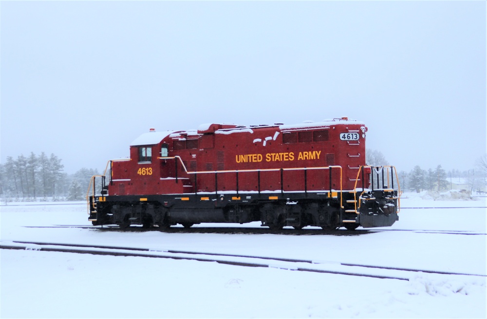 Locomotive at Fort McCoy