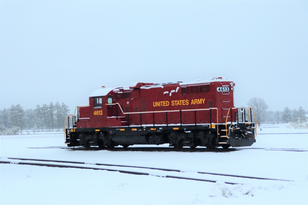 Locomotive at Fort McCoy