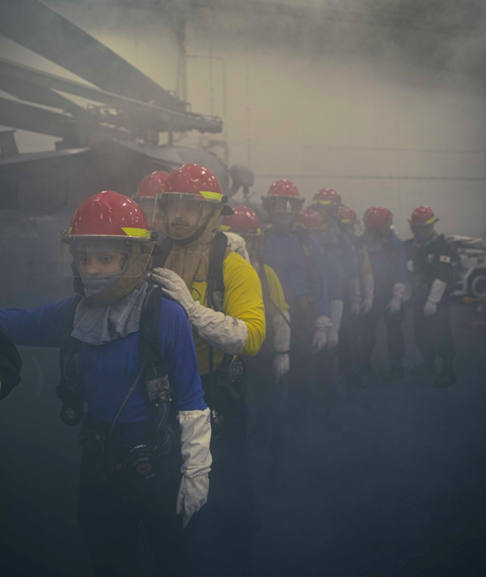Daily Operations Aboard USS George H.W. Bush (CVN 77)
