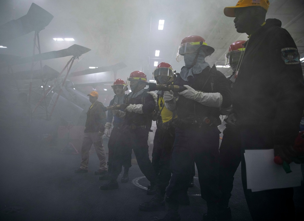 Daily Operations Aboard USS George H.W. Bush (CVN 77)